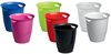 DURABLE Corbeille à papier TREND, 16 litres, rond, blanc