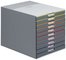 DURABLE Module de classement VARICOLOR 10, avec 10 tiroirs