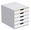 DURABLE Module de classement VARICOLOR MIX 5, avec 5 tiroirs