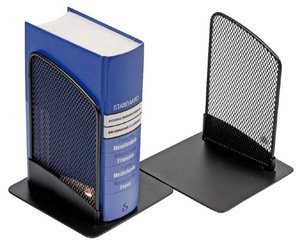 ALBA Serre-livre "MESHER", en fil d'acier, gris