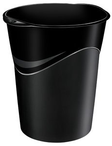 CEP Corbeille à papier CepPro GreenSpirit, 14 litres, noir