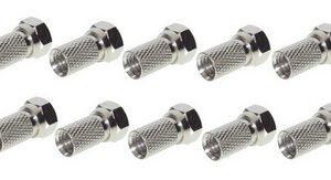 shiverpeaks Connecteur F BASIC-S, fiche F mâle Twist-on