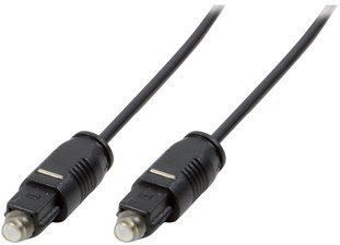 LogiLink Câble audio, Toslink mâle Toslink mâle, 1,5 m