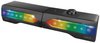 LogiLink Barre de son lumineuse mobile, noir