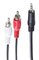 shiverpeaks BASIC-S Câble audio, 2 x cinch mâle - jack