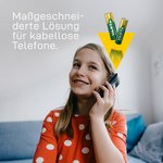 VARTA Pile pour téléphones "RECHARGE ACCU PHONE", Mignon AA