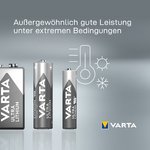 VARTA Pile au lithium Ultra Lithium, Micro (AAA), pack de 2