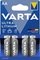 VARTA Pile au lithium "ULTRA Lithium", Mignon (AA), 4 piles