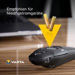 VARTA Pile alcaline "Longlife", Micro AAA