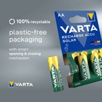 VARTA Pile NiMH "RECHARGE ACCU Solar", Mignon (AA/HR06)