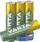VARTA Pile NiMH "RECHARGE ACCU Recycled", Micro AAA, 800 mAh