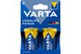 VARTA Pile alcaline Longlife Power, Mono (D), par 2