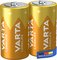 VARTA Pile alcaline Longlife, Baby (C/LR14), par 4