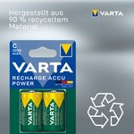VARTA Pile "RECHARGE ACCU Power", Baby (C), 3.000 mA