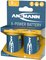 ANSMANN Pile alcaline "X-Power", Mono D, blister de 2