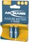 ANSMANN Pile alcaline "X-Power", Mignon AA, blister de 2