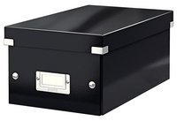 LEITZ Boîte de rangement pour DVD Click & Store, noir