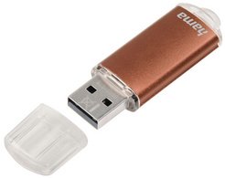 hama Clé USB 2.0 "Laeta", 128 GB, argent