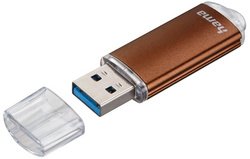 hama Clé USB 3.0 FlashPen "Laeta", 64 GB, brun