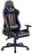 LogiLink Fauteuil pour jeux vidéo, avec lumière RVB, noir
