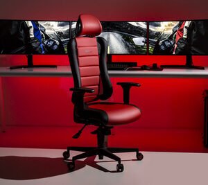 Topstar Fauteuil de bureau "Sitness RS", noir / rouge