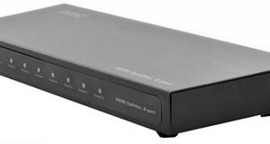 DIGITUS HDMI Video Splitter, 8 ports, boîtier métallique