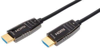 DIGITUS Câble de fibre optique hybride HDMI AOC, UHD8K, 30 m