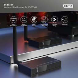 DIGITUS Récepteur HDMI sans fil pour DS-55346