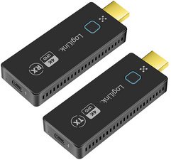 LogiLink Kit amplificateur HDMI Wireless 4K/60Hz, 50 m, noir