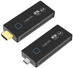 LogiLink Kit amplificateur HDMI Wireless 4K/30Hz, 30 m, noir