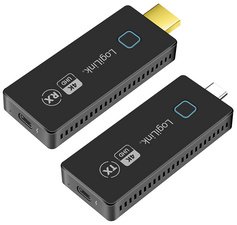 LogiLink Kit amplificateur HDMI Wireless 4K/30Hz, 30 m, noir