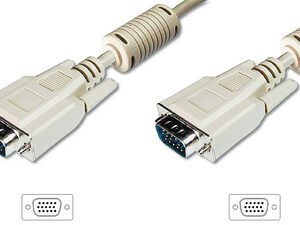 DIGITUS câble XGA pour moniteur, mâle - mâle, 3,0 m