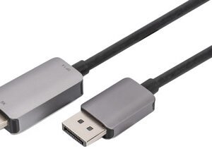 DIGITUS Câble adaptateur DisplayPort, DP - HDMI type A, 8K