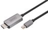 DIGITUS Câble adaptateur Mini DisplayPort 8K, mini DP-HDMI-A