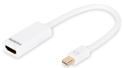 DIGITUS Câble adaptateur, DisplayPort Mini - HDMI Type A,