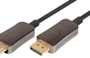DIGITUS Câble de fibre optique hybride DisplayPort AOC, 10 m