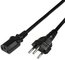 LogiLink Câble d'alimentation Suisse, 1,8 m, noir
