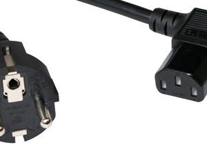LogiLink Câble de courant contact de securité, 2,0 m