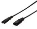 LogiLink Câble de rallonge à 3 broches, C8 - C7, 2,0 m