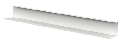 kerkmann Goulotte à câbles horizontale pour bureau, blanc
