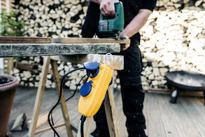 brennenstuhl Schutzadapterkabel IP54, 4-fach, Länge: 5,00 m