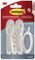 3M Command Crochet porte-câbles, taille: M, blanc