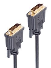 shiverpeaks BASIC-S Câble DVI, DVI-D 24+1 mâle - DVI- 24+1