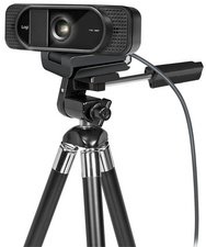 LogiLink Webcam USB Full HD avec micro double, noir