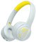 LogiLink Casque audio BT 5.4 MUSIC BUDDIES, bleu clair/jaune