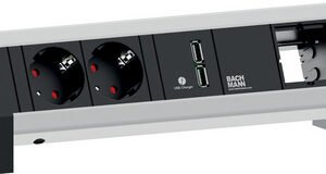 BACHMANN multiprise "DESK 1", 4 prises