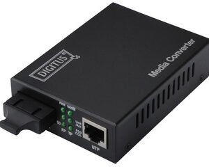 DIGITUS convertisseur média Gigabit Ethernet,SC/RJ45, multi