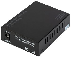 DIGITUS Convertisseur de média Gigabit multimode/monomode
