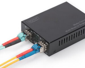 DIGITUS Convertisseur de média Gigabit multimode/monomode