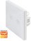 LogiLink Interrupteur mural RGB WiFi Smart, 2 boutons, blanc